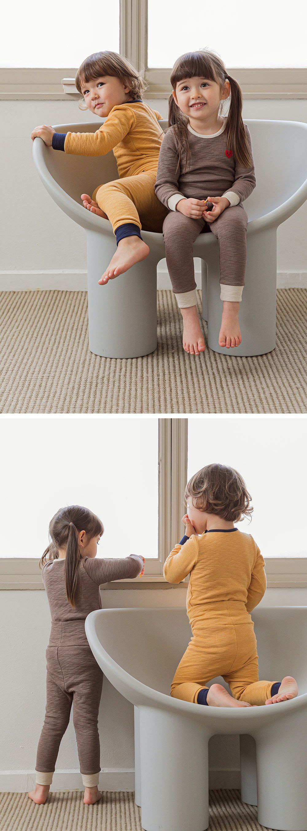 韓國 Cordi-i - 針織腹卷睡衣-薄荷綠