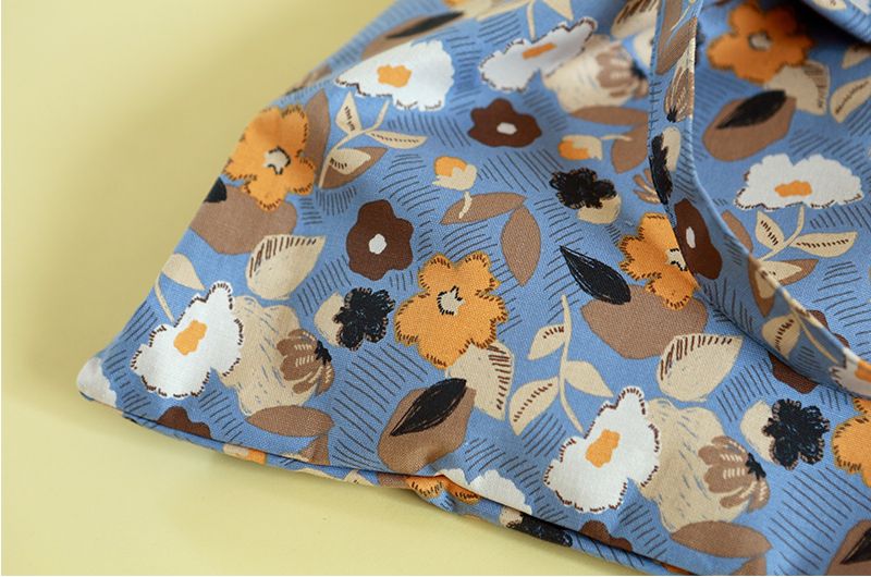 韓國製 - 牛津布環保袋/購物袋-花花世界 (41X43cm)