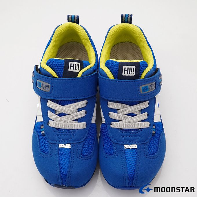 Moonstar日本月星 - 月星HI系列十大機能款-MSC23266藍(中小童段)-機能運動鞋-藍