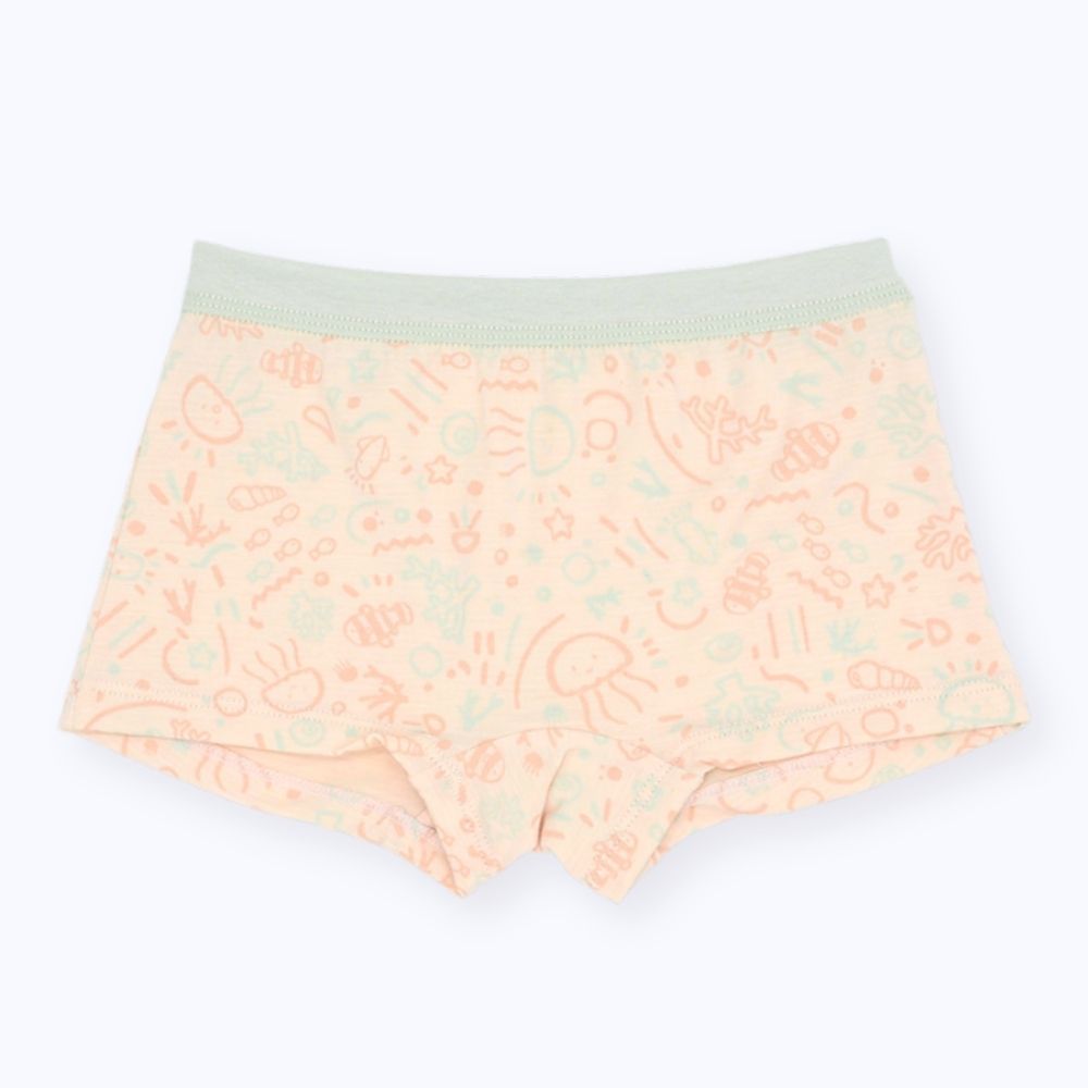 女童四角褲-熱鬧的海底世界