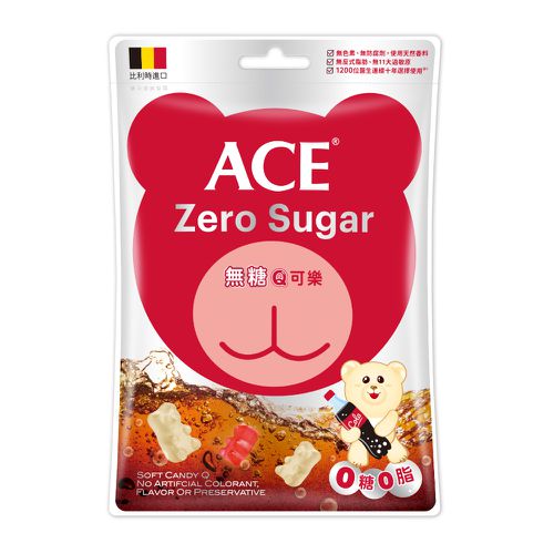 ACE - 無糖Q可樂軟糖隨手包 44g/袋 (單入)-44g