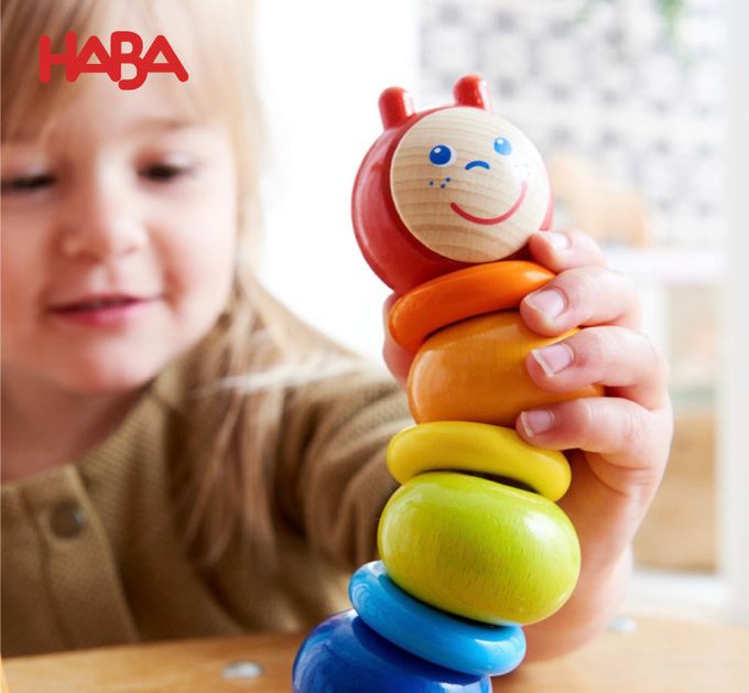 德國HABA - 大眼蛙套圈