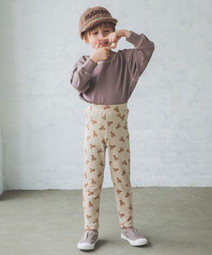 日本 PAIRMANON - 百搭彈性貼身長褲-直條紋-海軍藍