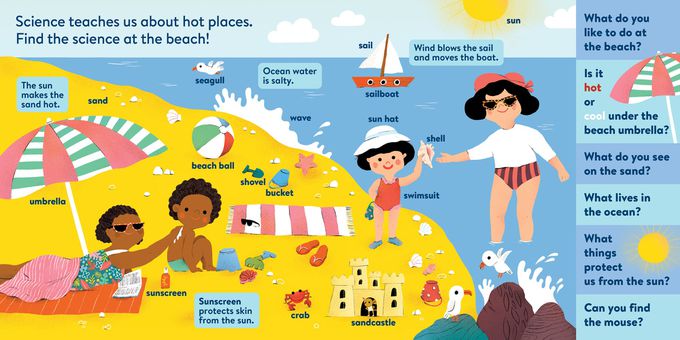 My First Brain Quest First Words: Science Around Us: A Question-And-Answer Book (Book 6)