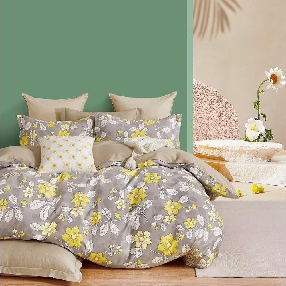 台灣製 極致純棉寢具組-春風拂夢-單人兩件式床包組