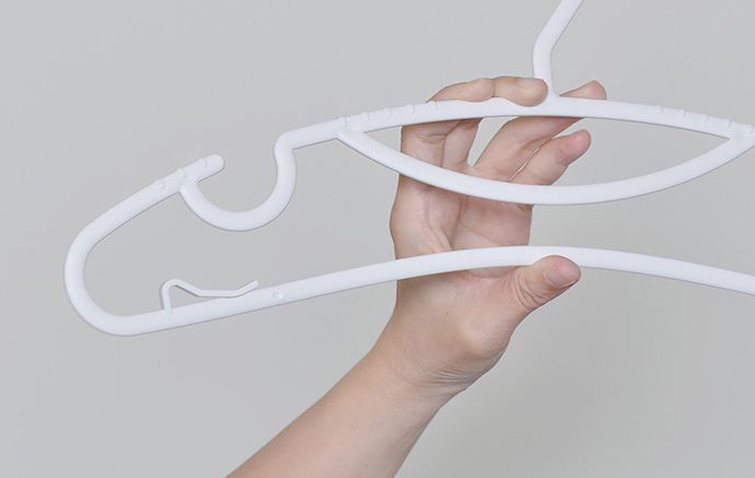 家窩 - MIT 佐伊多功能薄型防滑無痕衣架-40入-岩灰