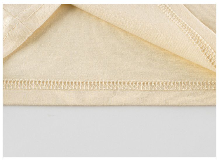 純棉短袖上衣-愛心熊熊-杏色