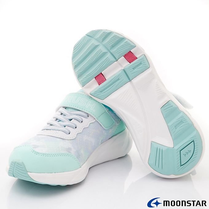 Moonstar日本月星 - 月星 Light foam系列運動機能童鞋款-LV11297綠(中大童段)-機能運動鞋-綠