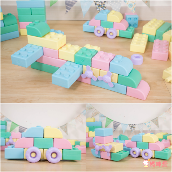 大型軟積木【台灣製 WOOHOO】打造巨大積木城堡