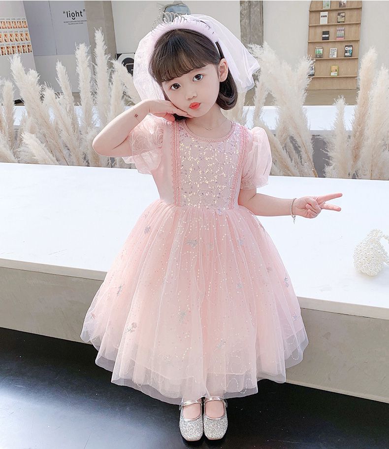 JB clothes - 21165F粉色公主風洋裝