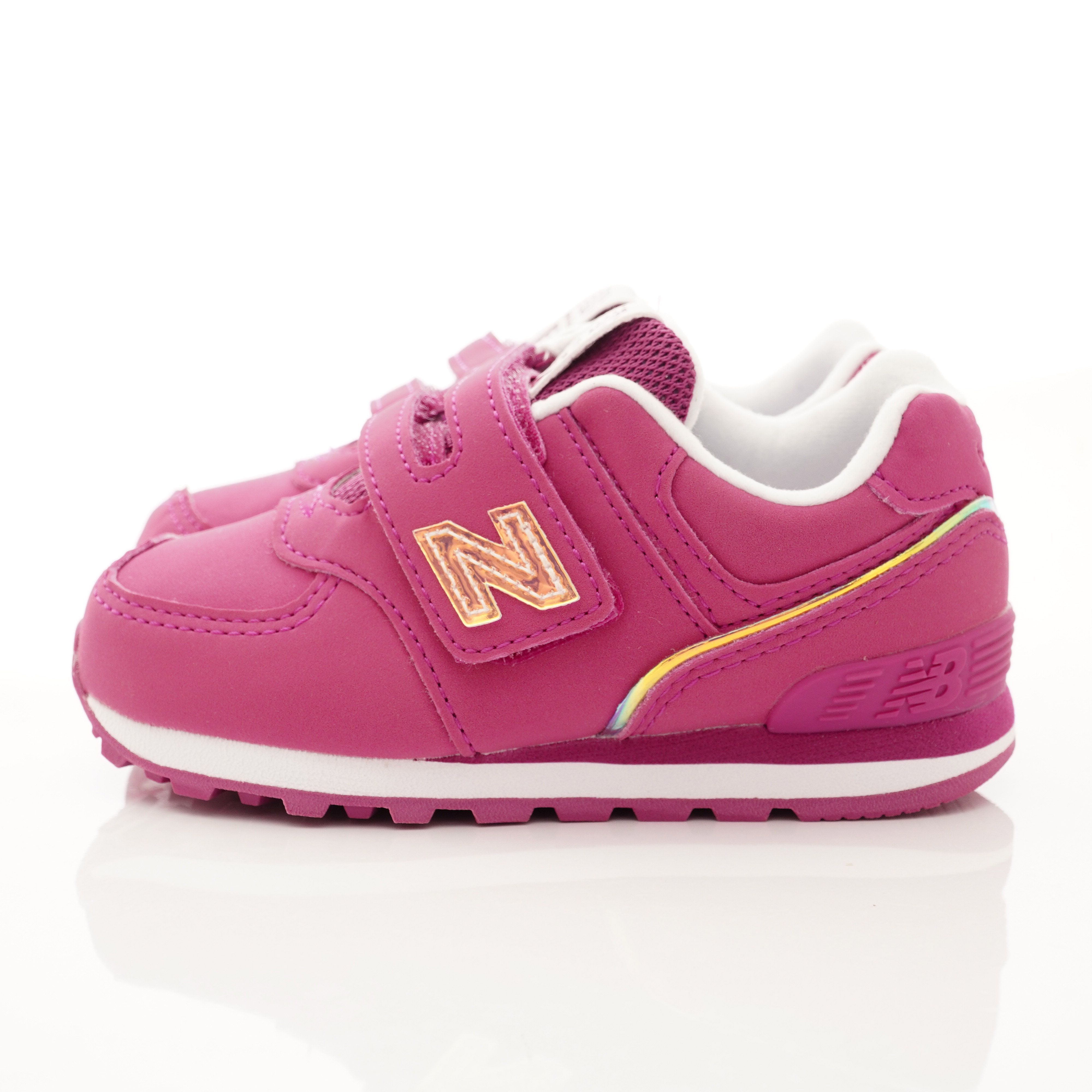 New Balance - 機能童鞋-炫亮574系列學步鞋(寶寶段)-桃