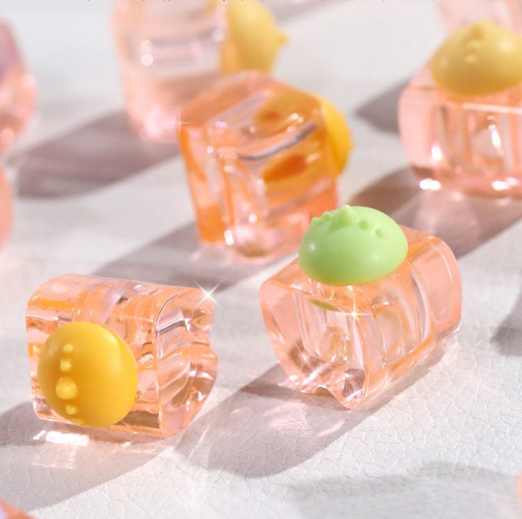 寶寶乳牙收藏盒-獨眼小惡魔-紫+粉 (14.5x15cm)