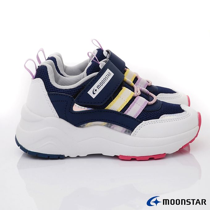 Moonstar日本月星 - 運動系列機能童鞋-MSCNC3265深藍(中大童)-運動鞋-深藍