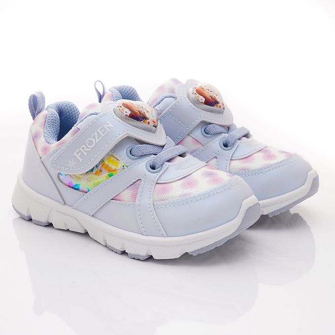 冰雪奇緣 - 冰雪奇緣2電燈鞋-FNKX37456藍(中小童)-電燈鞋-藍