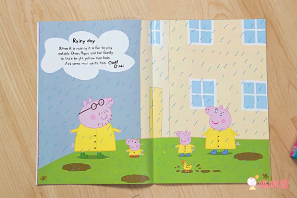 佩佩豬Peppa Pig陪你玩❤【英文遊戲書66折起】我最便宜～貼紙書限量搶購！