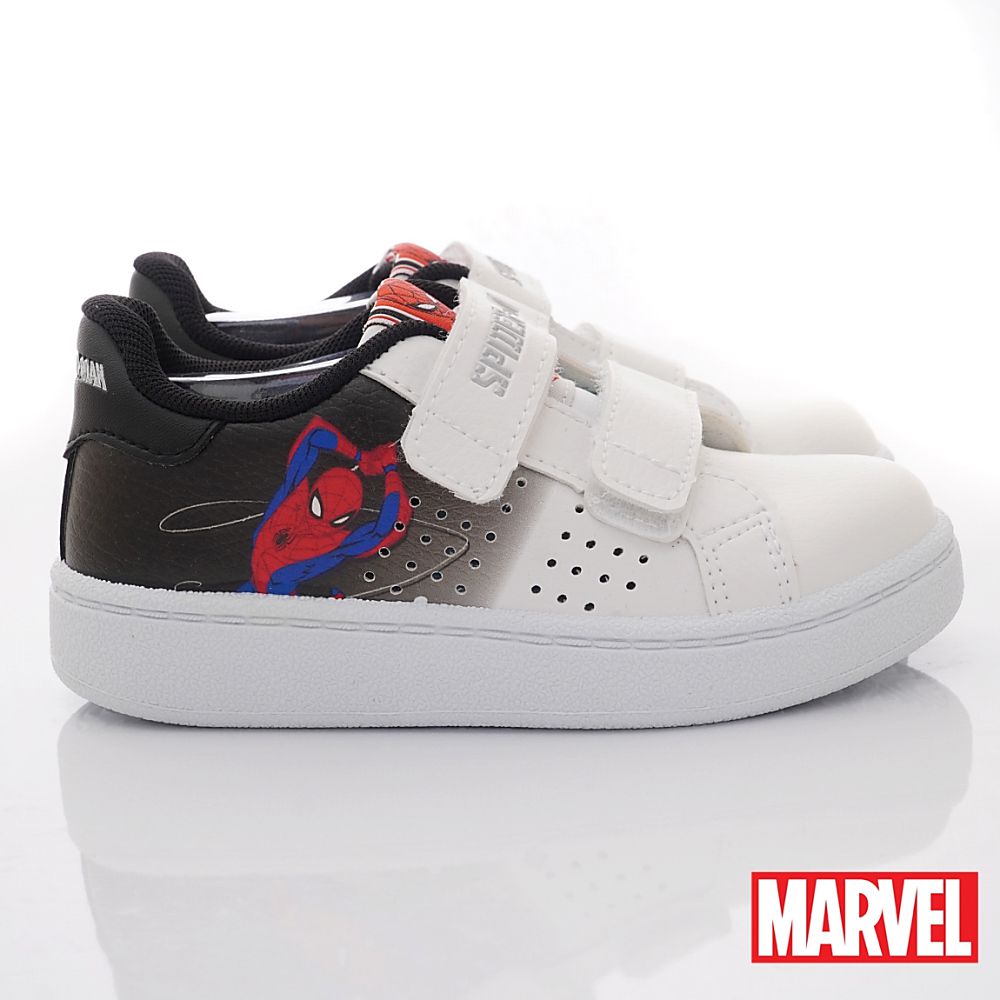 台灣製蜘蛛人休閒運動鞋白(中大童段)-運動鞋-白