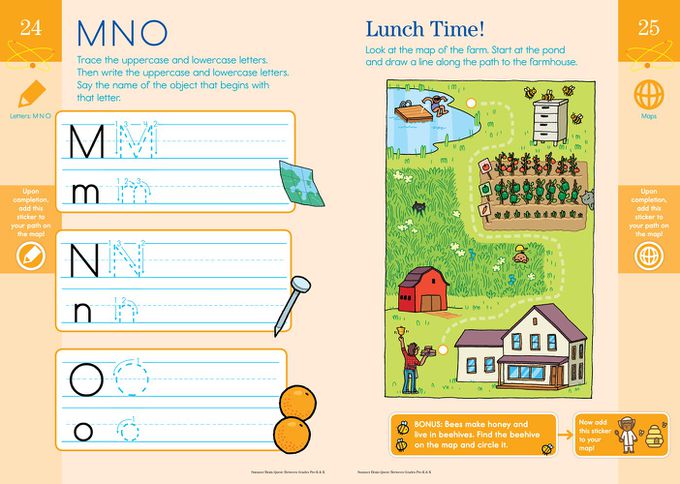 Summer Brain Quest－Between Pre-k and Kindergarten