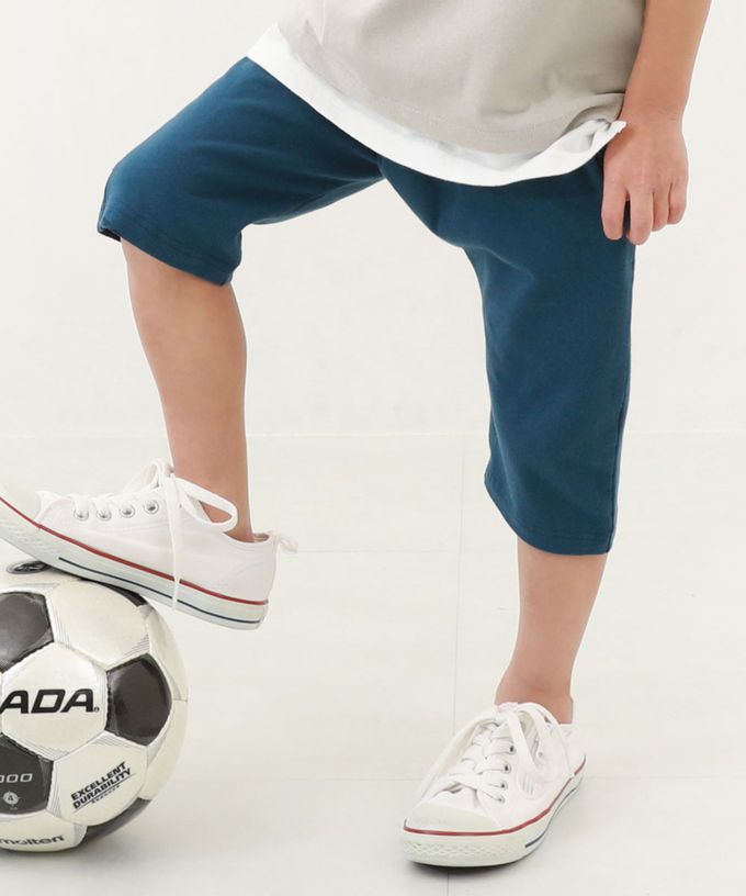 日本 devirock - 熱銷定番 百搭寬版七分褲-亮紫