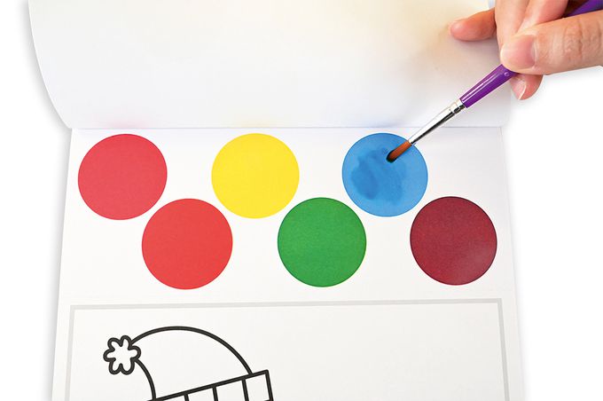 可愛小雪人-聖誕魔法著色本