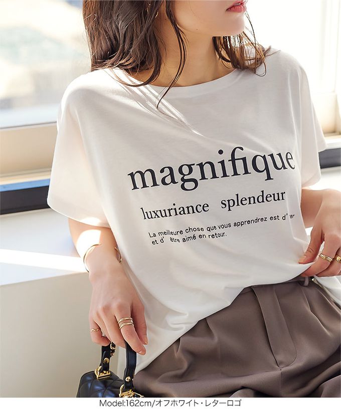 日本 Kobe Lettuce - 舒適簡約logo寬袖T恤-愛心刺繡-海軍藍