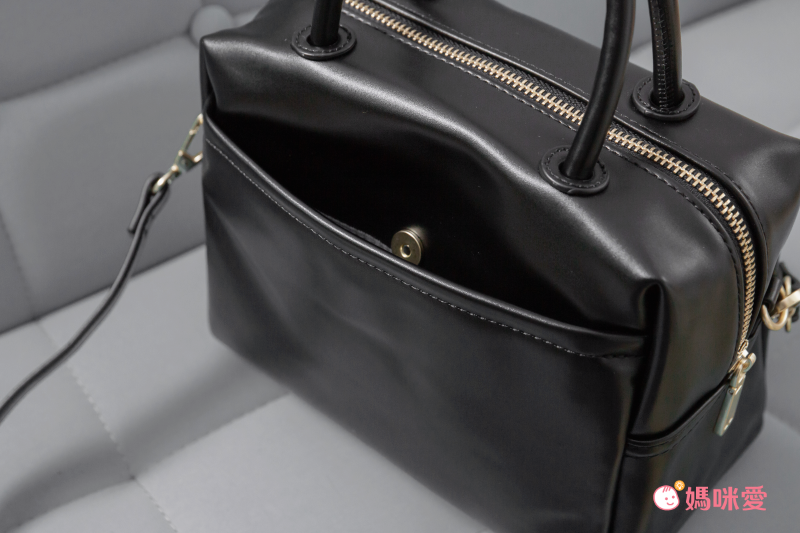 日本 FIRANO - 直式收納俐落2WAY托特包-黑 (33x28x13cm)