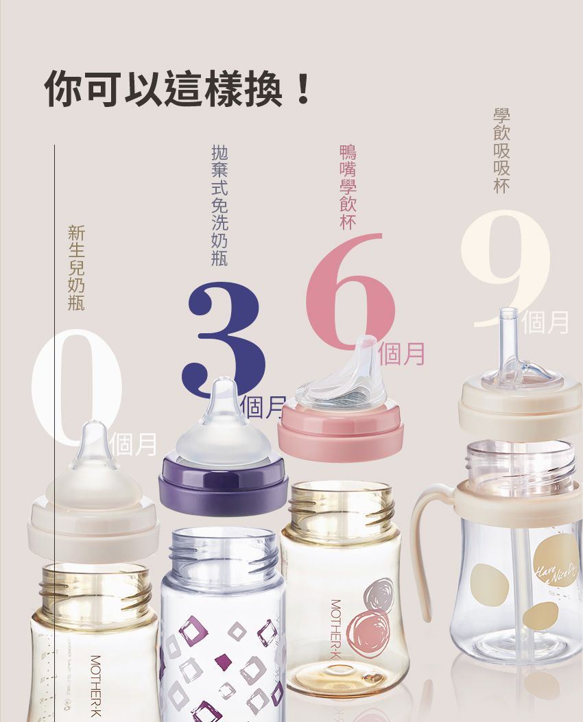 MOTHER-K - 頂級PPSU奶瓶PPSU奶瓶-無附奶嘴-糖果粉-180ML