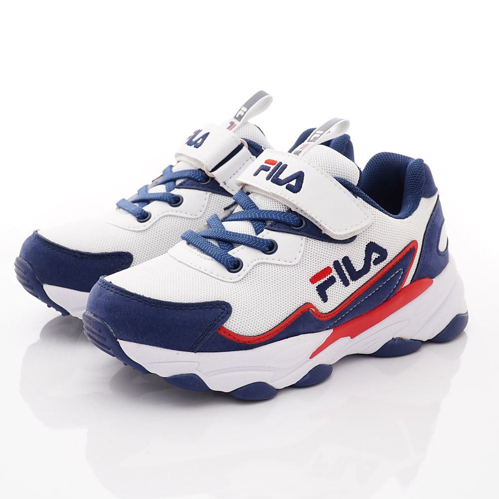 FILA - 義式老爹運動鞋款(中大童段)-藍白紅