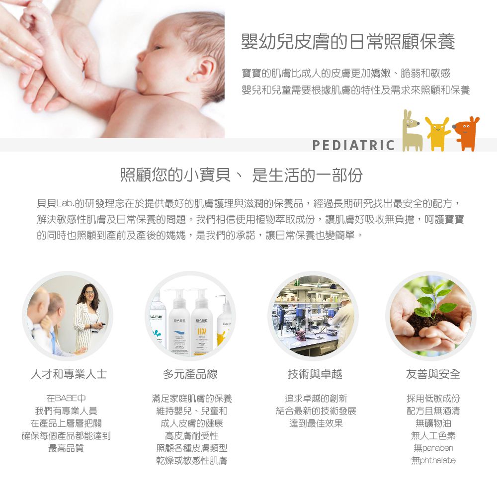 BABE 貝貝實驗室 - 旅行組(100ml)