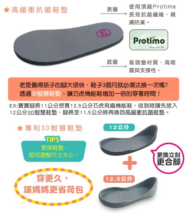 巧虎 - 巧虎童鞋桃樂比Brovo粉藍色