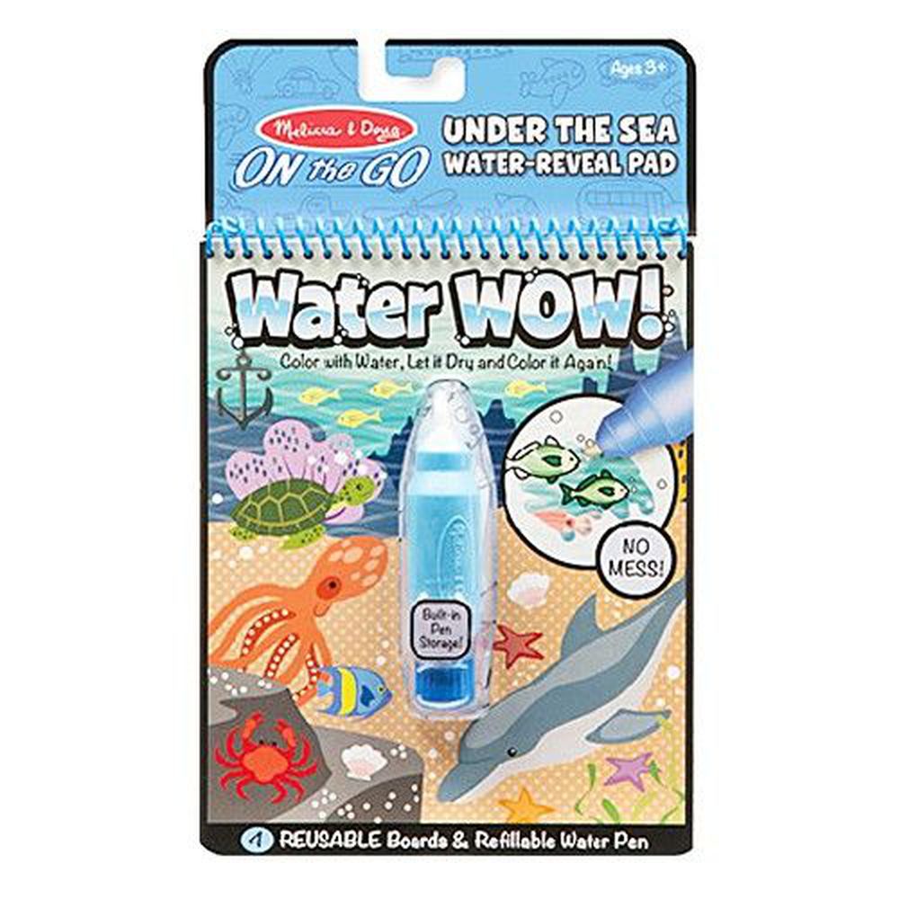 美國瑪莉莎 Melissa & Doug - MD 旅遊樂-水畫冊-海底世界