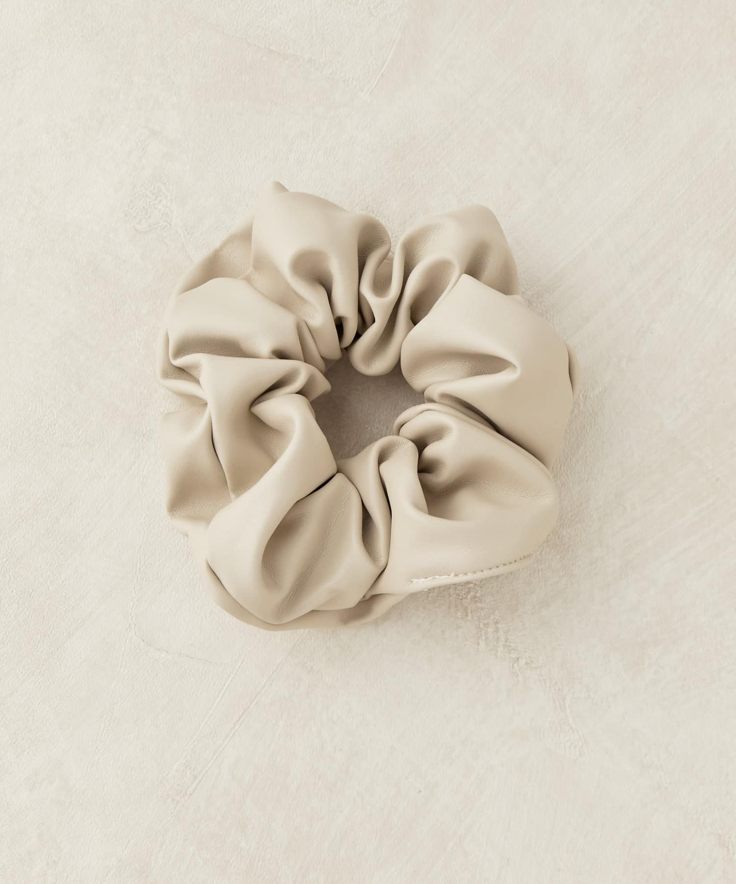 日本 Lattice - 日系酷甜皮革大腸髮圈-橄欖綠