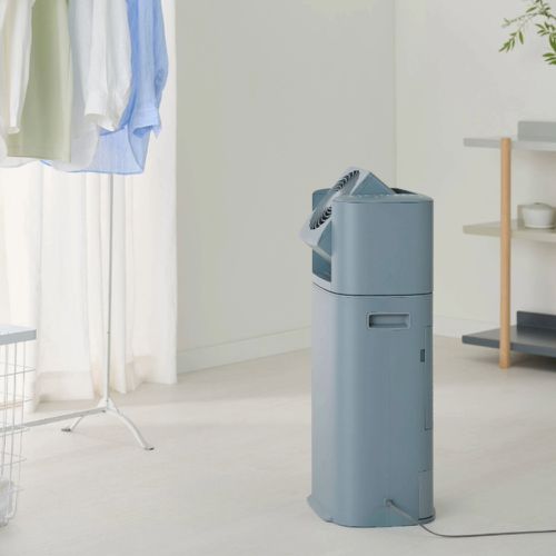 日本IRIS DDC-60 乾燥循環除濕機 | 空氣魔法師、冷風循環扇、極致乾燥 (灰藍色)