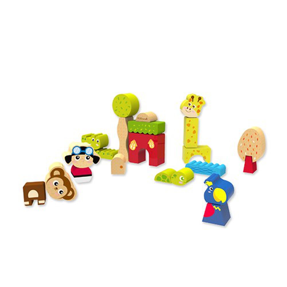 KCFriends - 奇幻森林動物積木-22pcs