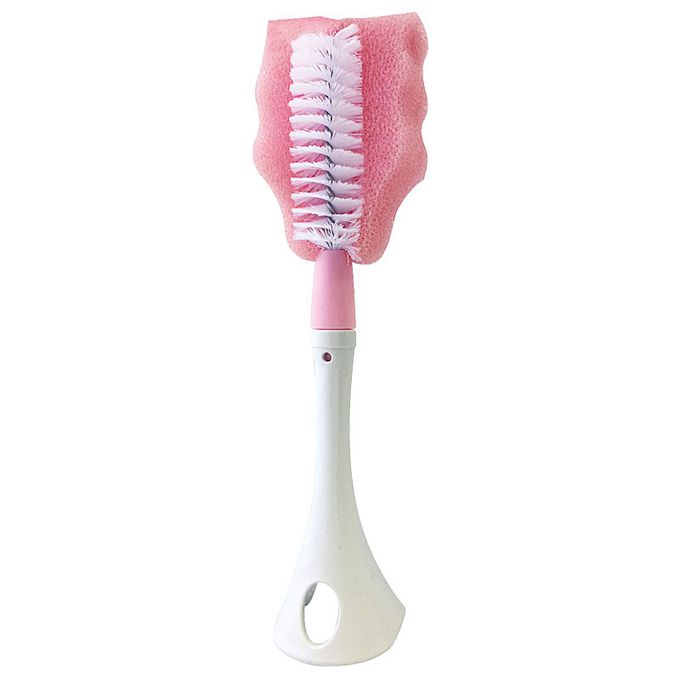 akachan honpo - 可站立奶瓶刷-粉色