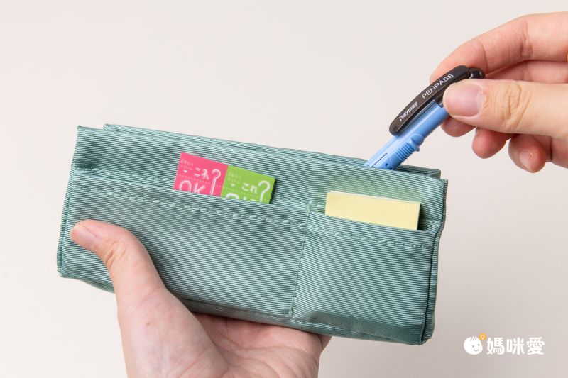 日本文具 KOKUYO - PiiiP小物雜貨透明收納包/筆袋-湖水綠