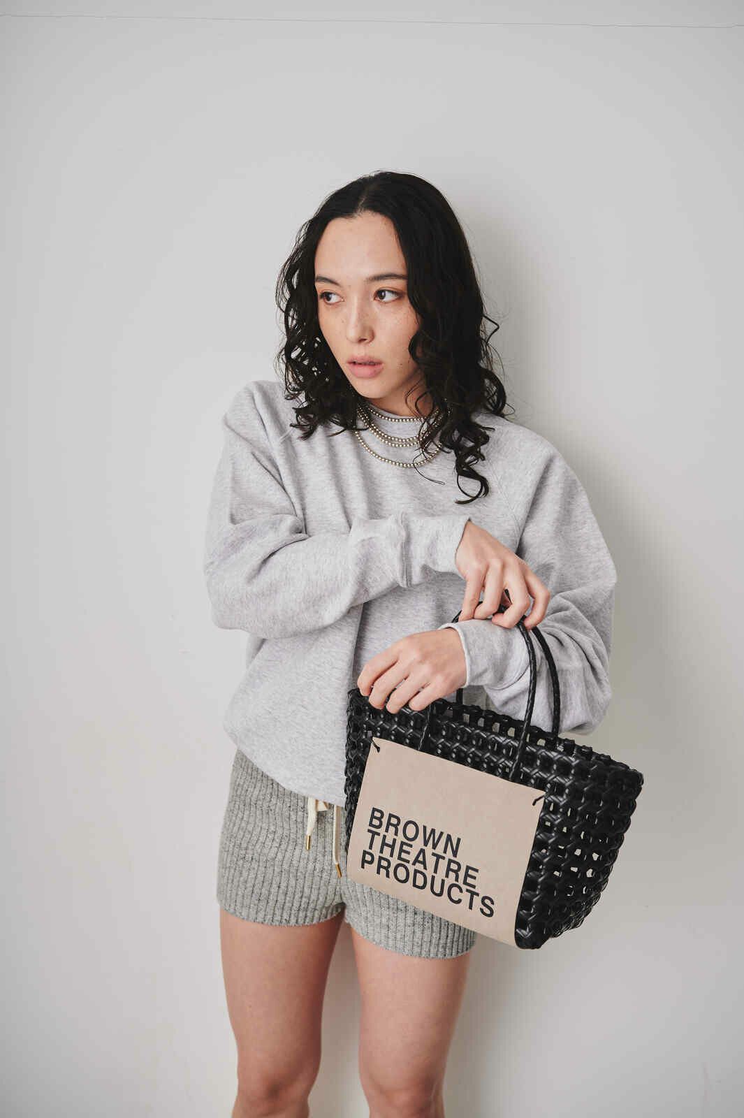 日本代購 - [熱銷冠軍] 品牌經典手提編織包-經典黑 (30x20x12cm)