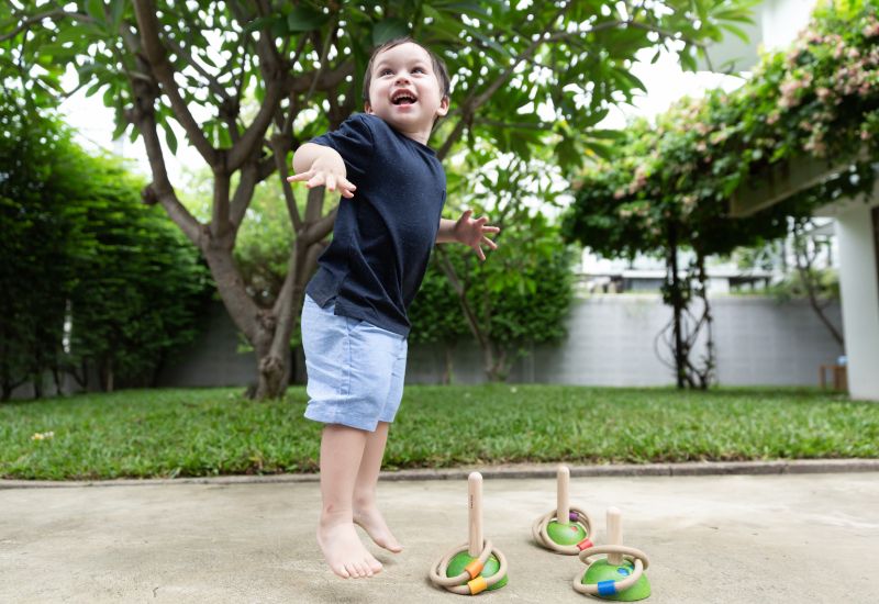 泰國 Plantoys - 經典木作童玩-套圈圈