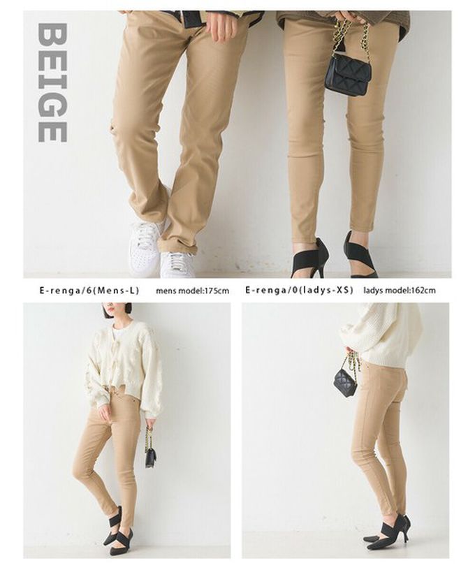 日本 OMNES - [定番]百搭厚磅斜紋布合身長褲-黑