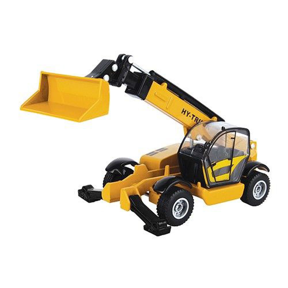 樂彩森林 - 工程車-高空送料機(黃)-關節可動