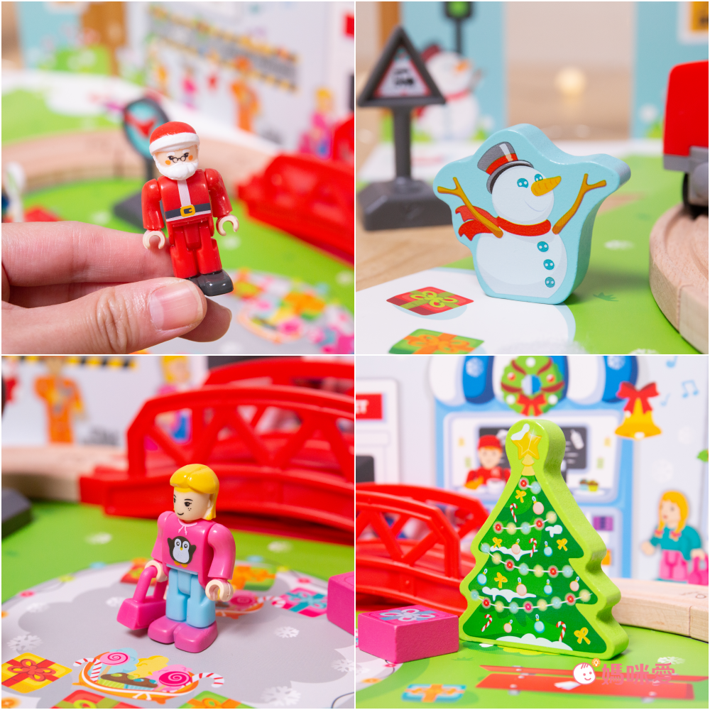 德國 Hape - Grand Station 聖誕倒數月曆-車站