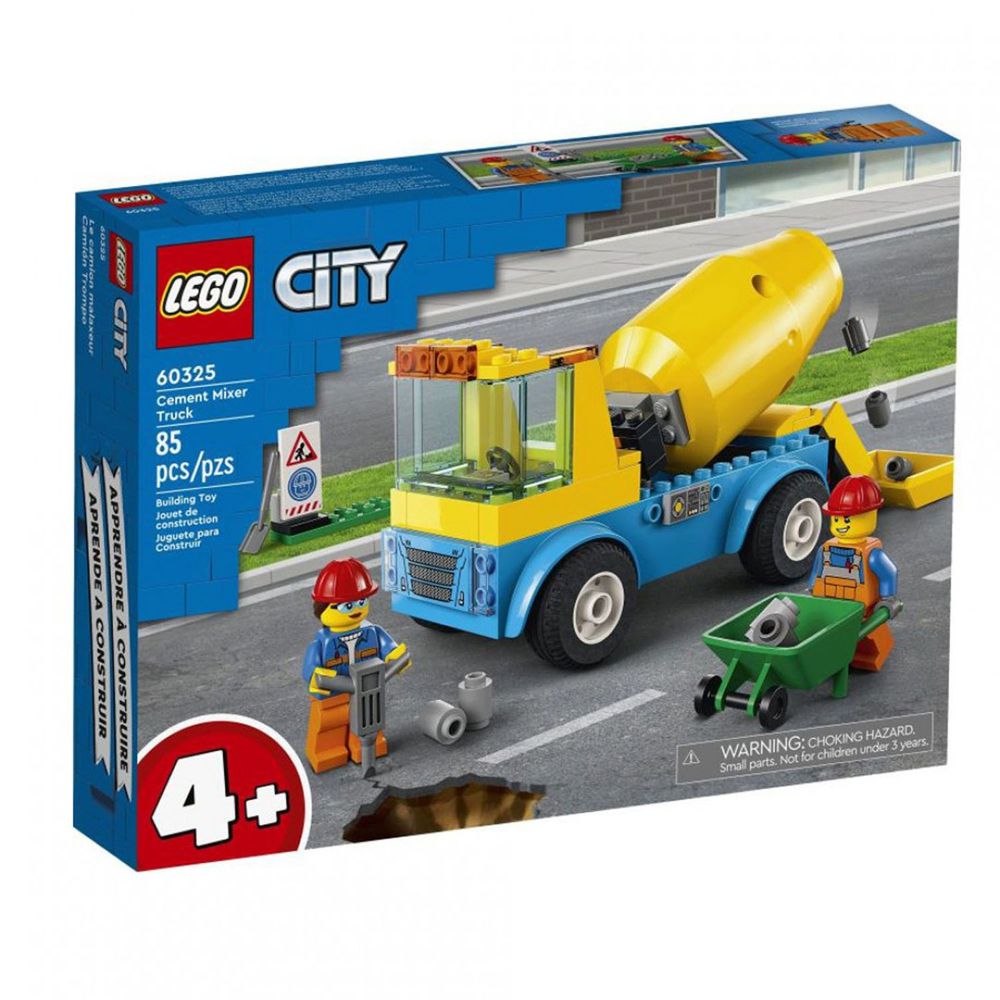 樂高 LEGO - 樂高積木 LEGO《 LT60325 》City 城市系列 - 混凝土攪拌車-85pcs