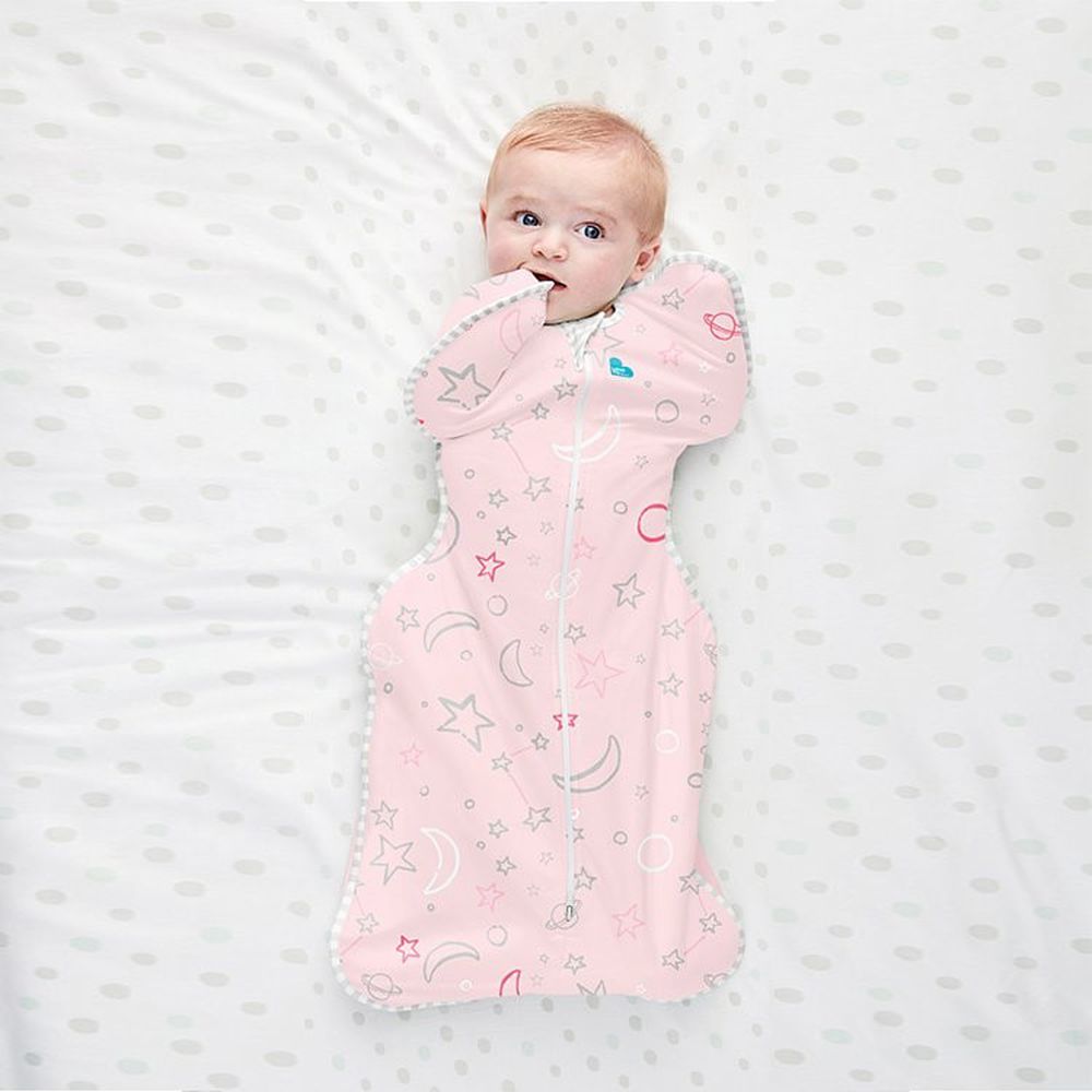 澳洲 Love to dream - SWADDLE UP 蝶型包巾-第一階段-Bamboo Original 竹纖維基本款-粉
