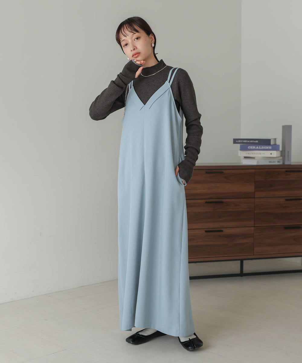 日本 Bab - 高級感小立領彈性針織上衣-象牙