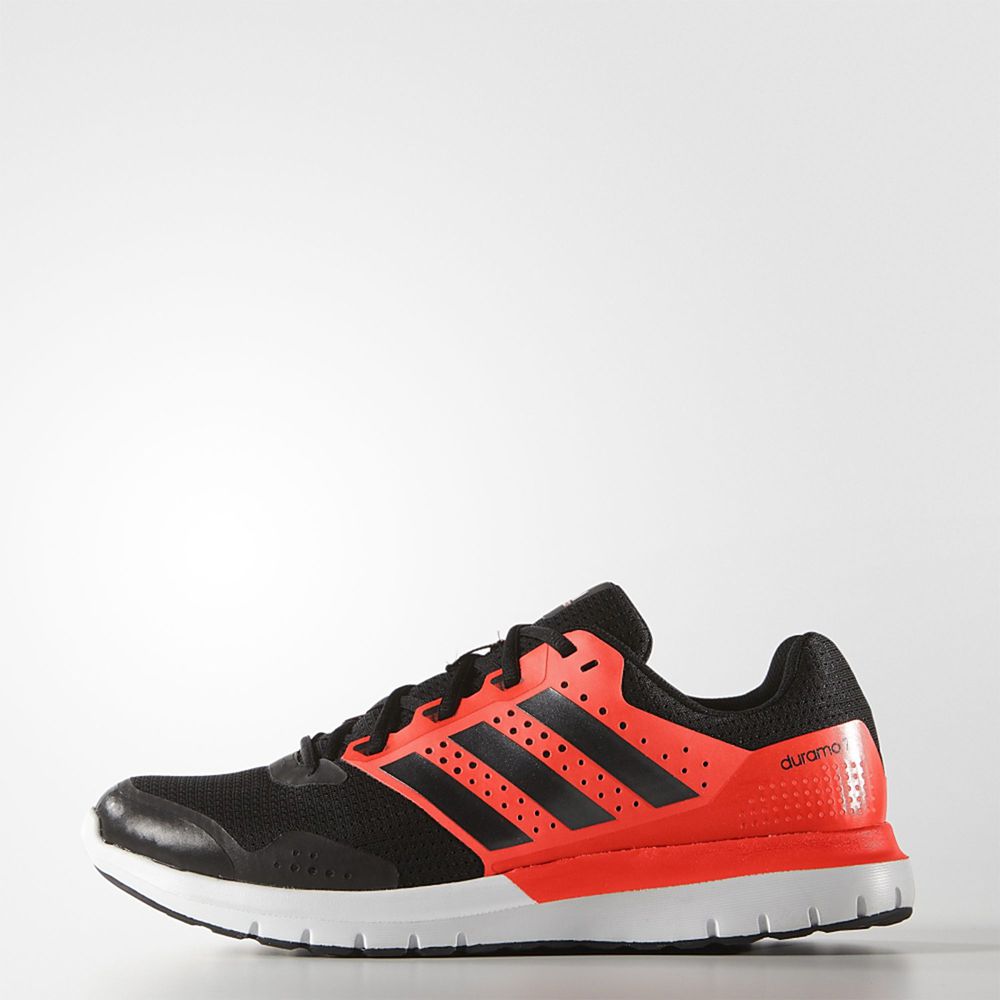 adidas - 愛迪達童鞋-超輕運動慢跑鞋(成人男段)-黑紅