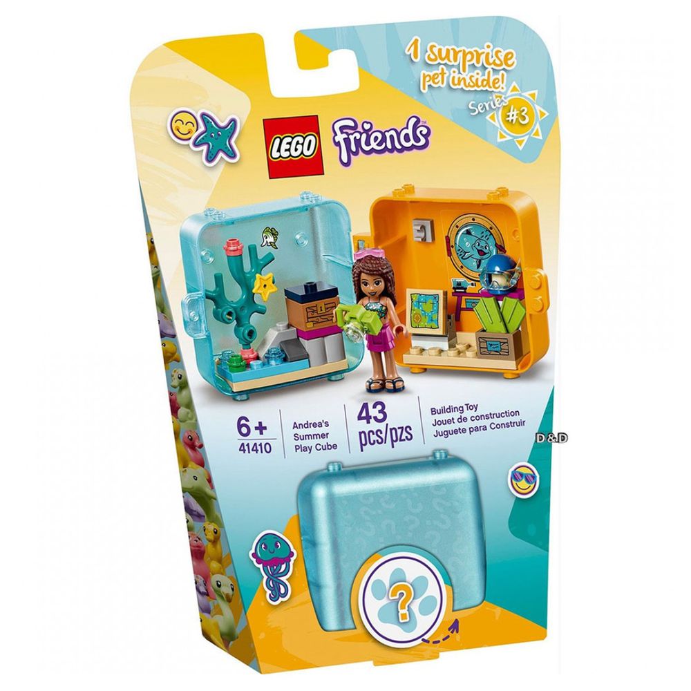 樂高 LEGO - 樂高積木 LEGO《 LT41410 》Friends 姊妹淘系列-夏日秘密寶盒-安德里亞-43pcs