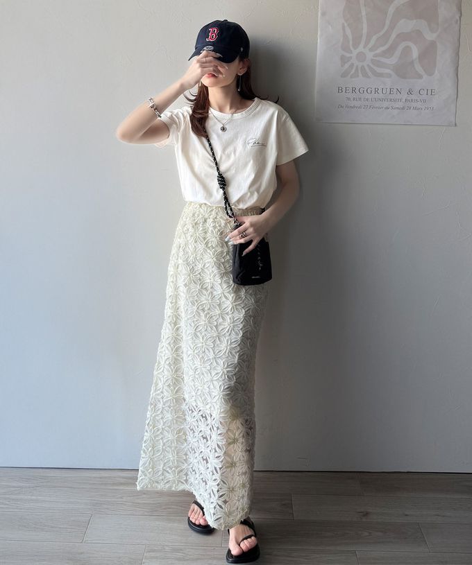 日本 Classical Elf - 胸前簡約刺繡logo有機棉短袖T恤-黑