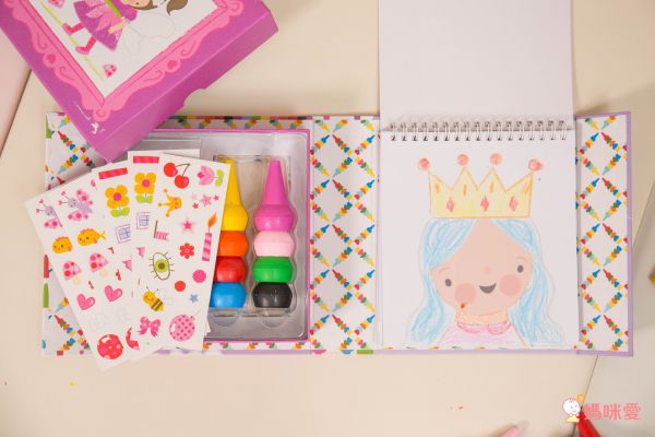 在家擁有小小畫室【澳洲 Tiger Tribe】旅行著色盒＆窗花彩繪