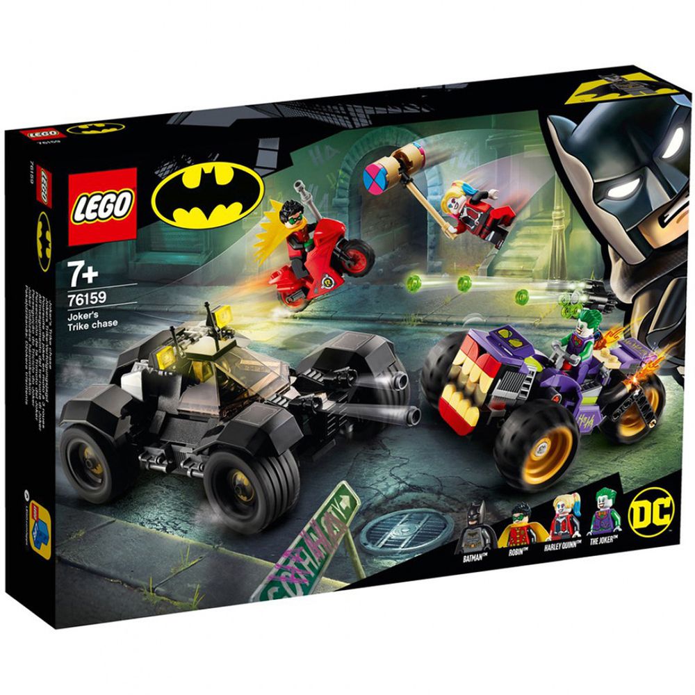 樂高 LEGO - 樂高積木 LEGO《 LT76159 》SUPER HEROES 超級英雄系列 - Joker's Trike Chase-440pcs