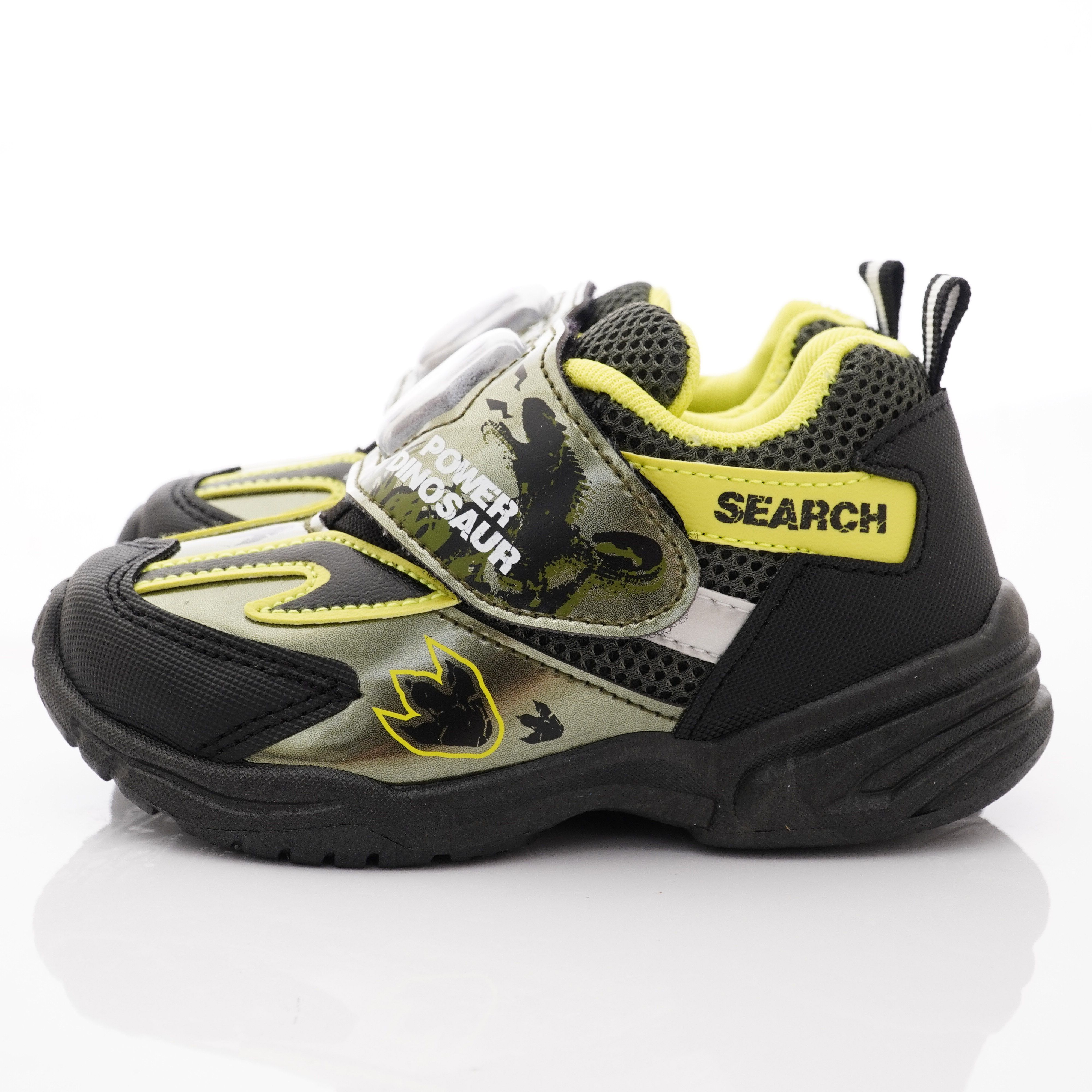 侏羅紀世界 - 恐龍電燈鞋款(中小童段)-綠