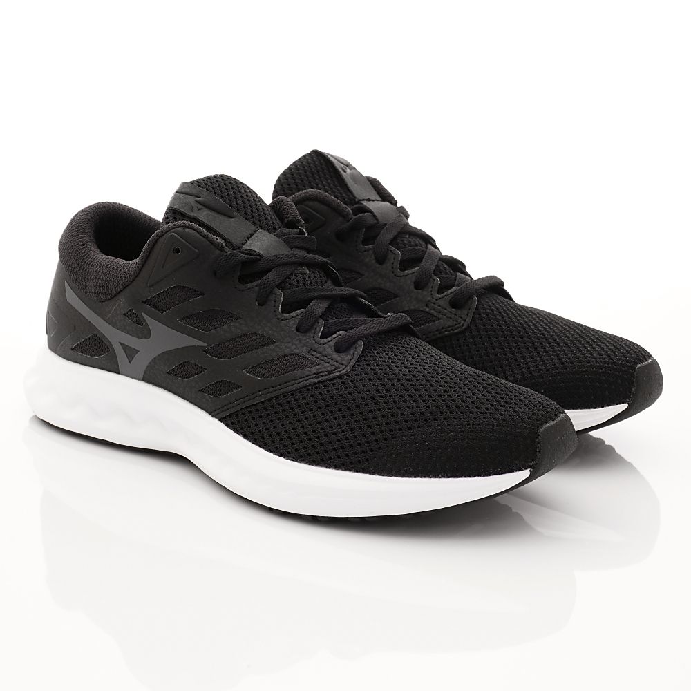 MIZUNO 美津濃 - MIZUNO男段流線運動慢跑鞋-運動鞋-黑